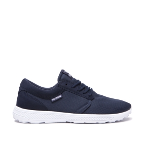 Tenis Supra HAMMER RUN Hombre Azul Marino/Blancas/Blancas (MX-36742)